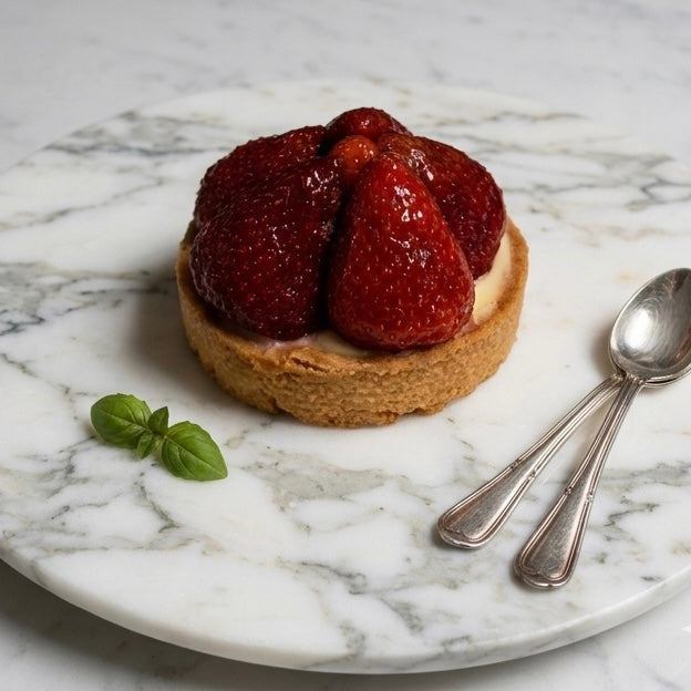 Tarta de fresa individual